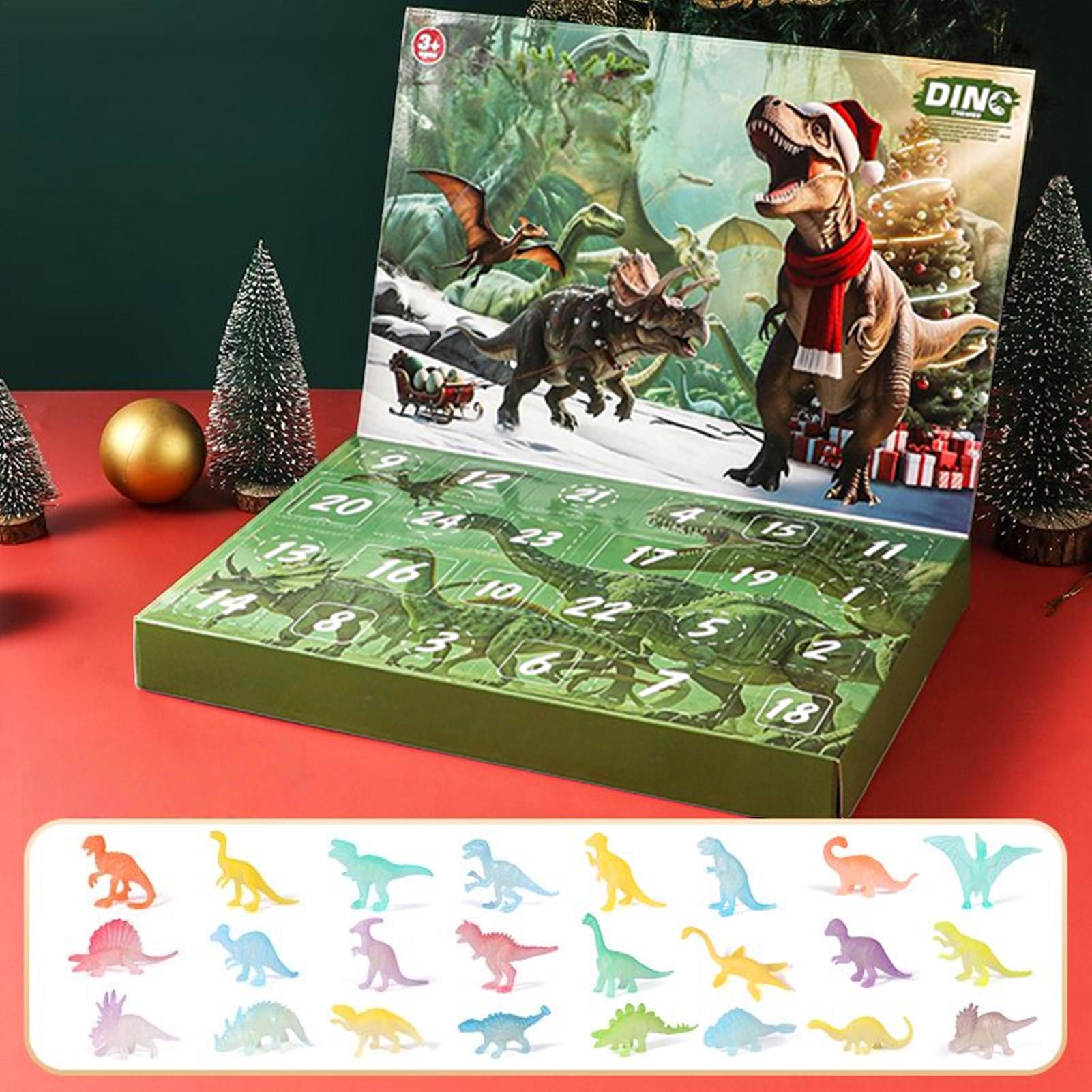 Kids Toys Xmas 2025 - Dinosaur Advent Calendar 2025 Christmas Countdown