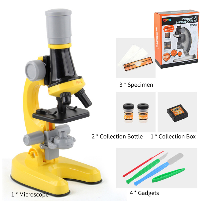 Microscope Kids Science - Kids Microscope Kit Science Lab LED