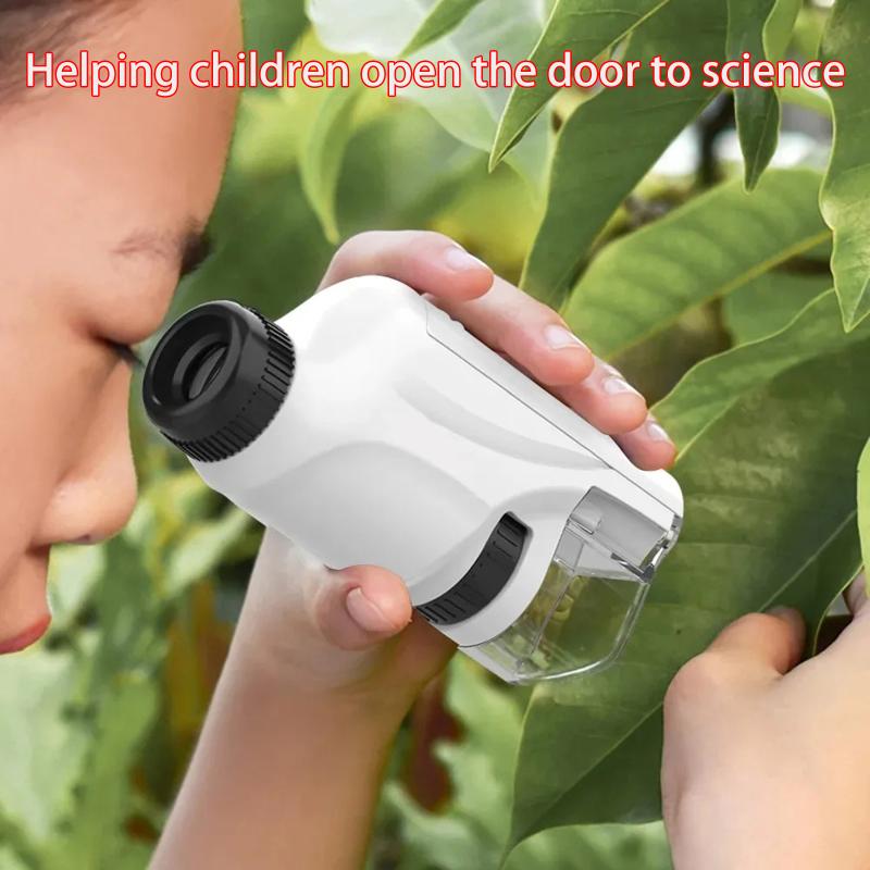Microscope 60-120x Lab Handhel - Microscope Kids Science 评论和价格