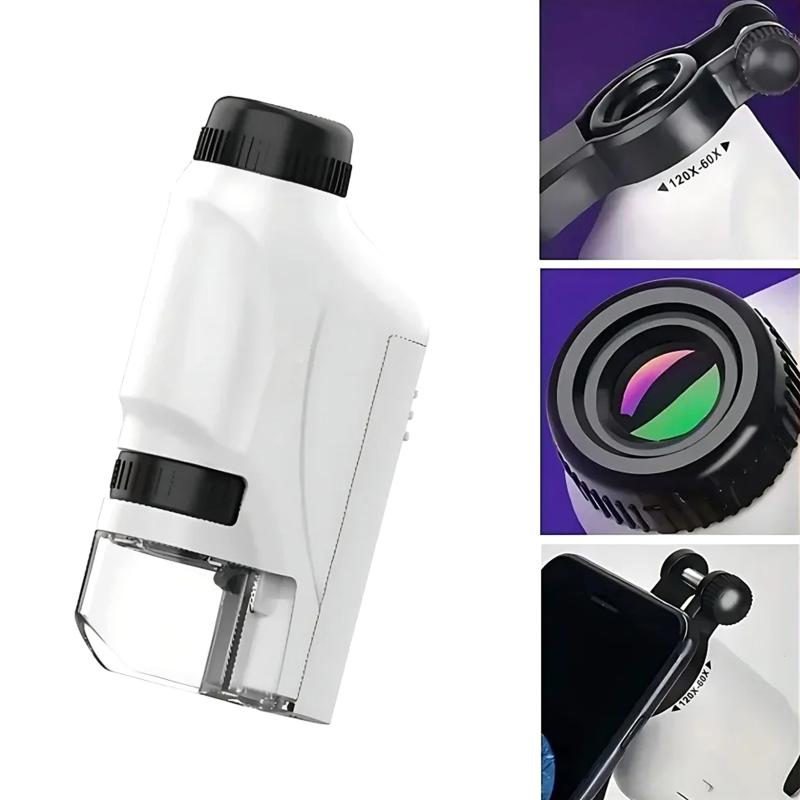 Microscope 60-120x Lab Handhel - Microscope Kids Science 评论和价格