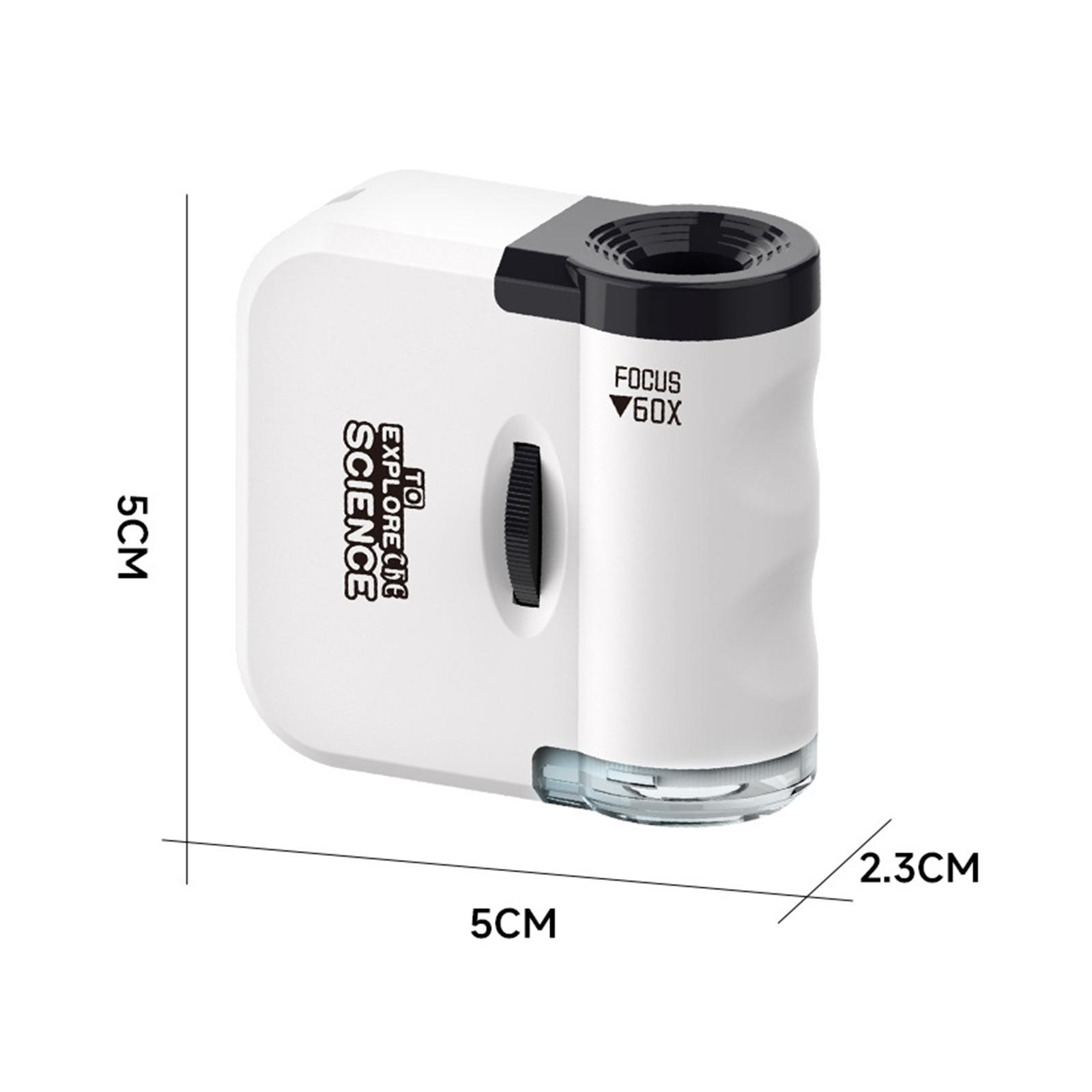 Mini Toy Microscope Handheld P - Microscope Kids Science 评论和价格