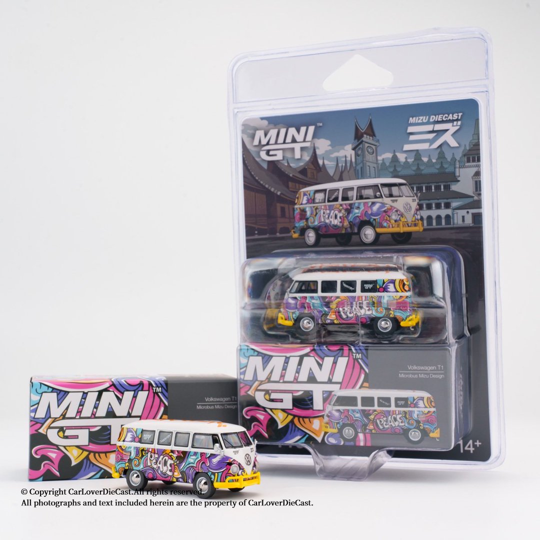 MINIGT 1:64 Volkswagen T1 Micr - Kids Toys Car 评论和价格