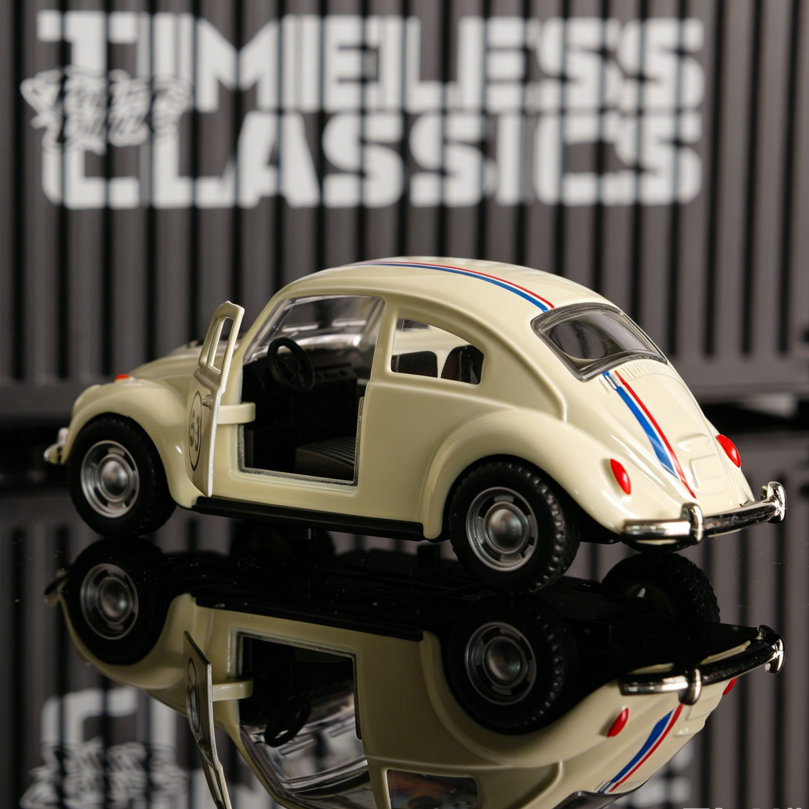 1:32 White No.53 Beetle Diecas - Kids Toys Car 评论和价格