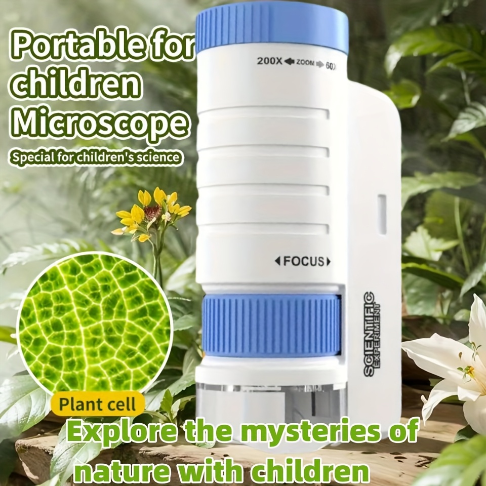 Handheld Microscope Kit Lab  H - Microscope Kids Science 评论和价格