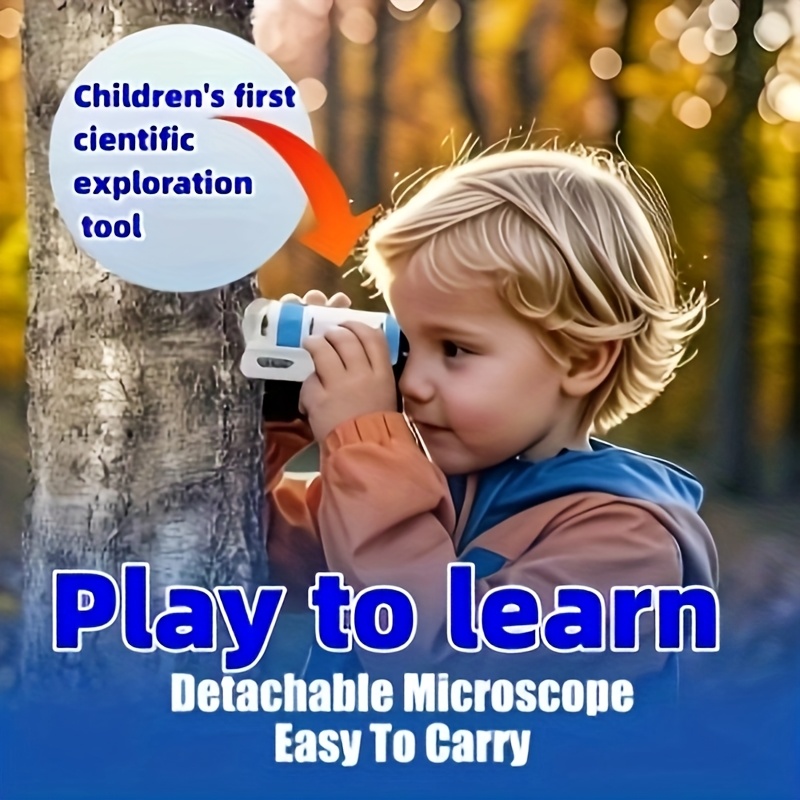 Handheld Microscope Kit Lab  H - Microscope Kids Science 评论和价格