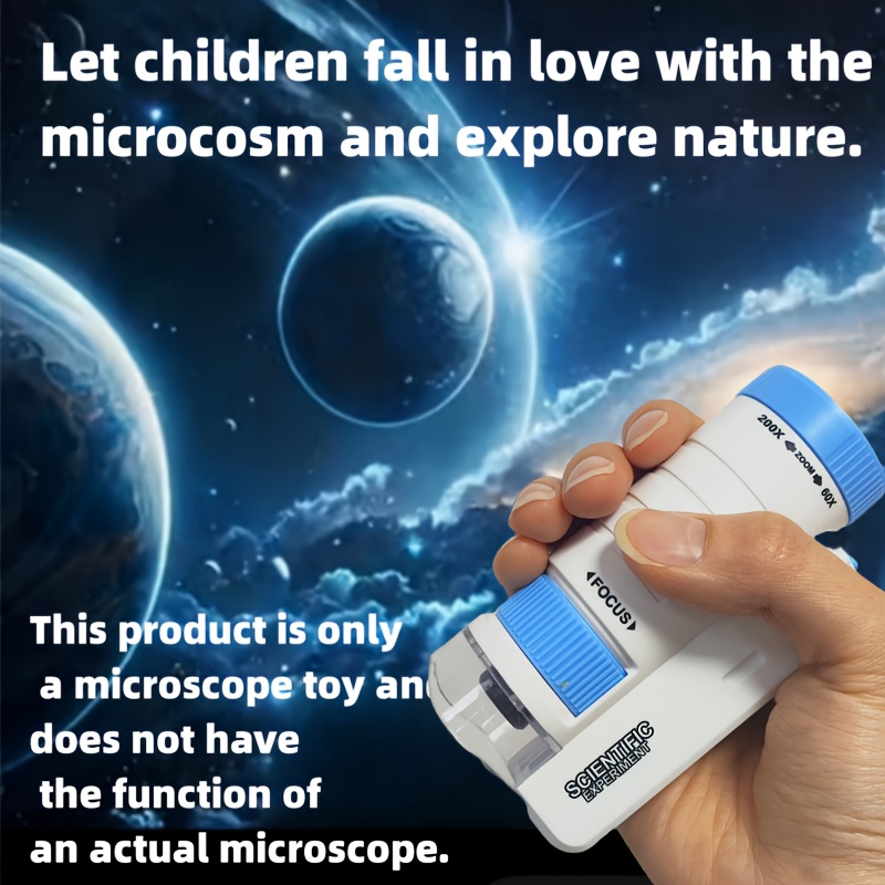 Handheld Microscope Kit Lab  H - Microscope Kids Science 评论和价格