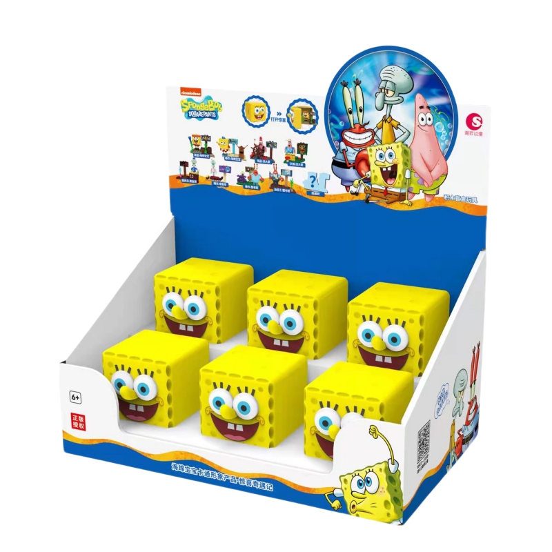 6Pcs/Set SpongeBob SquarePants - Sandbox Play Set 评论和价格