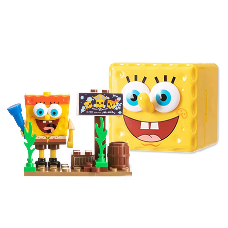 6Pcs/Set SpongeBob SquarePants - Sandbox Play Set 评论和价格