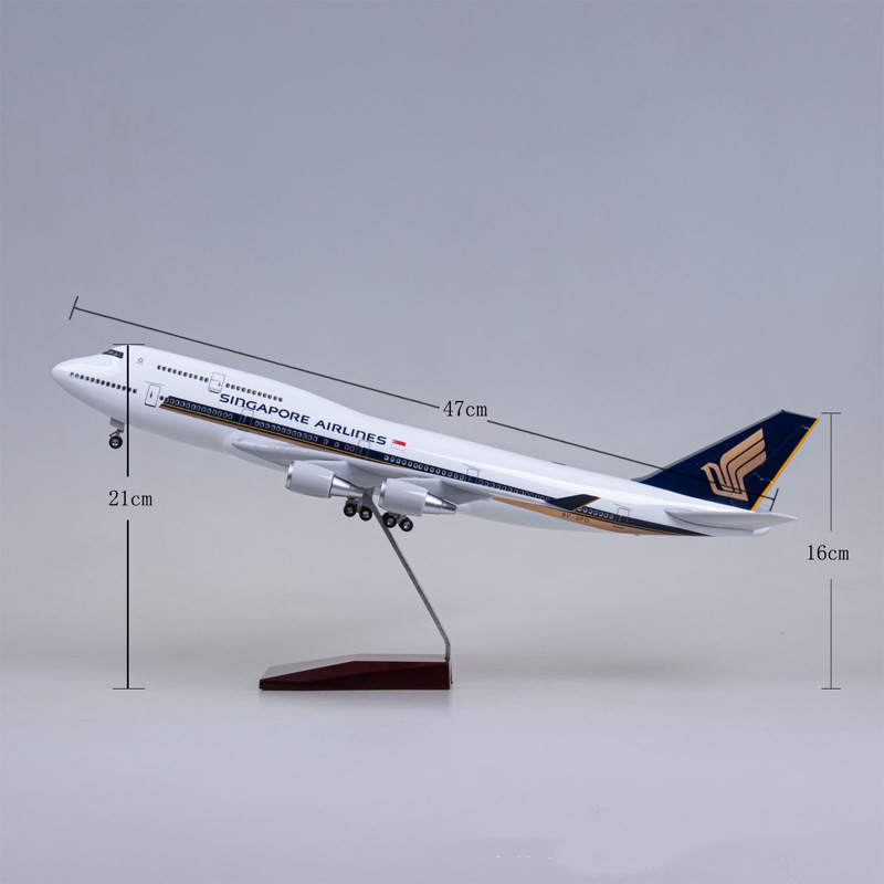 47cm B747 Singapore Model Airc - Kids Toys Singapore 评论和价格
