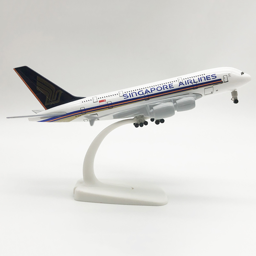 18cm Aircraft Model Airbus A38 - Kids Toys Singapore 评论和价格