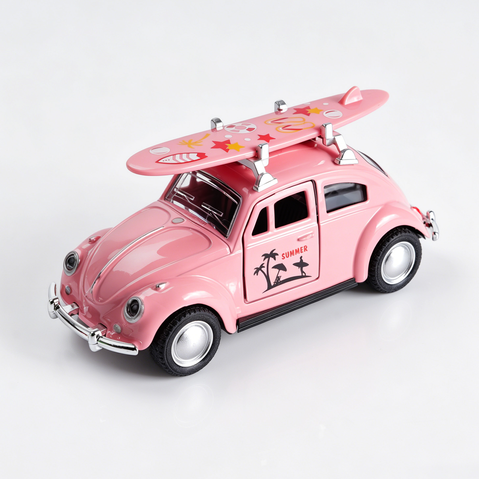 1:36 Pink Volkswagen Beetle Di - Kids Toys Car 评论和价格