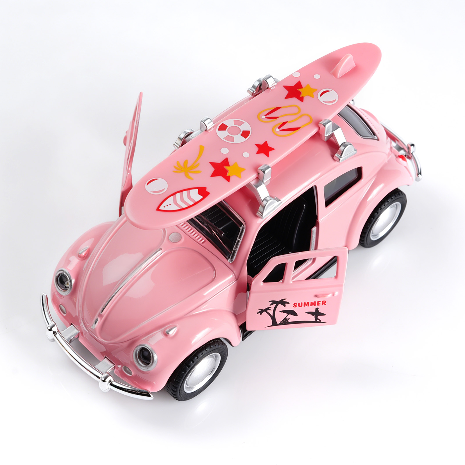 1:36 Pink Volkswagen Beetle Di - Kids Toys Car 评论和价格
