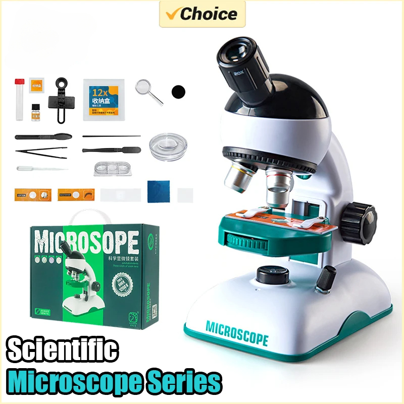 1200X Kid Science Experiment H - Microscope Kids Science 评论和价格