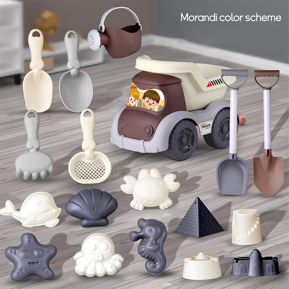 Morandi Color Kids Beach Toy S - Sandbox Play Set 评论和价格