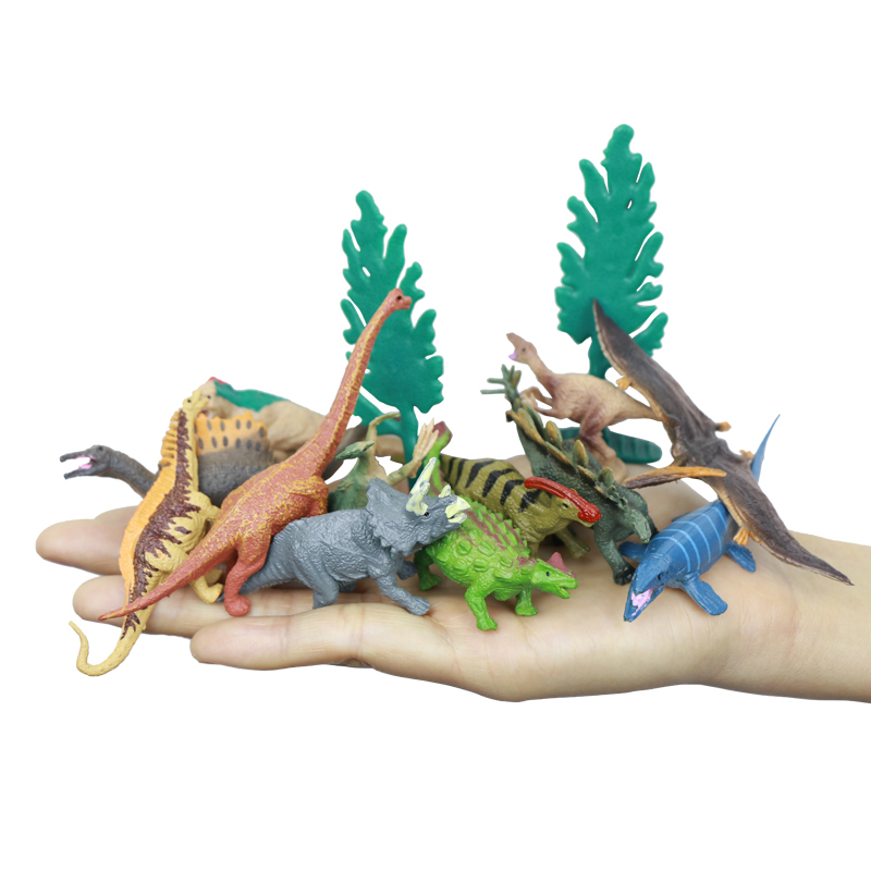 21Pcs Realistic Dinosaur Toy W - Kids Toys Dinosaur 评论和价格