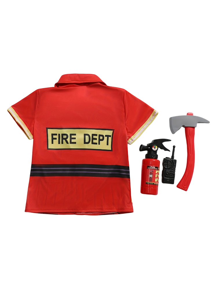 Kids Firefighter Style Shirt w - Kids Toys Kit 评论和价格