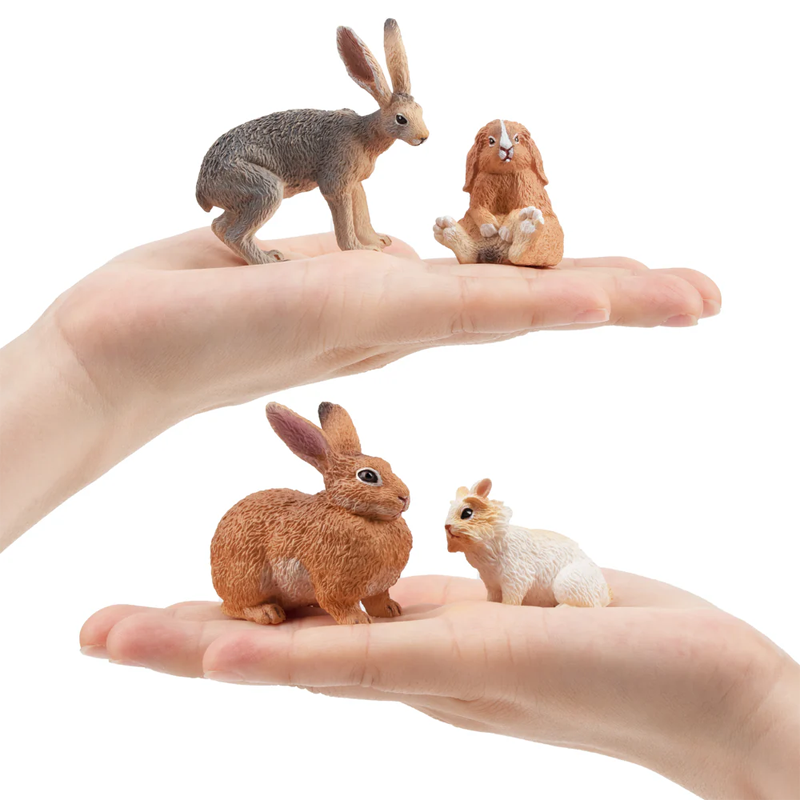 12Pcs Simulation Rabbit Farm A - Sandbox Play Set 评论和价格