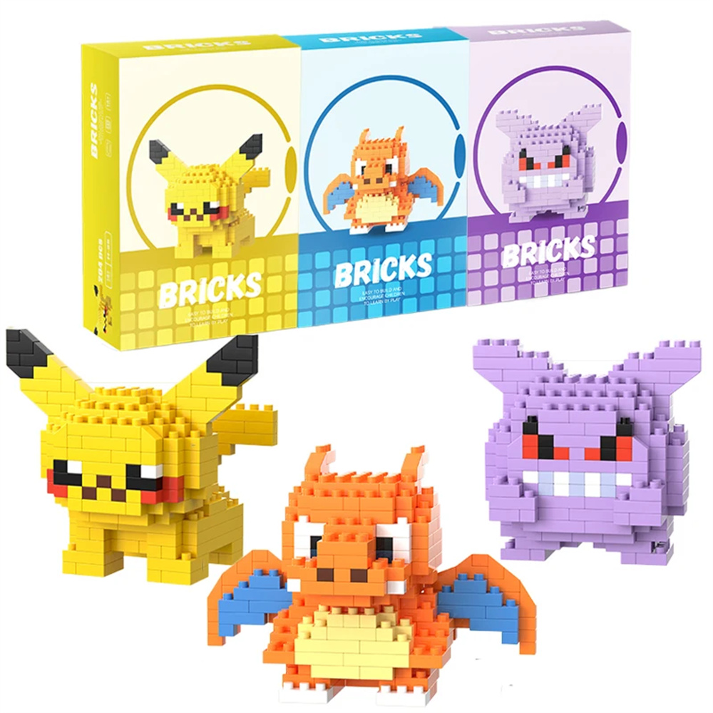 Pokemon Micro Building Blocks  - Kids Toys Kit 评论和价格