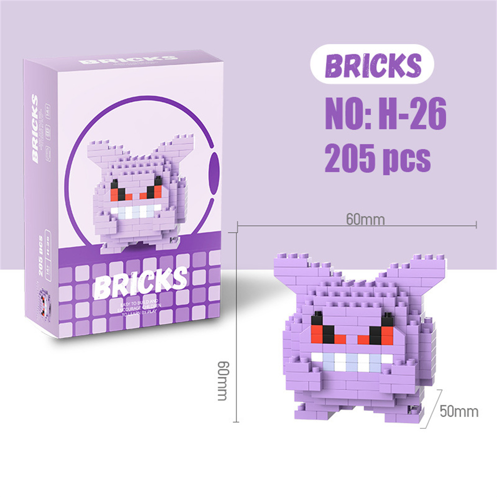 Pokemon Micro Building Blocks  - Kids Toys Kit 评论和价格