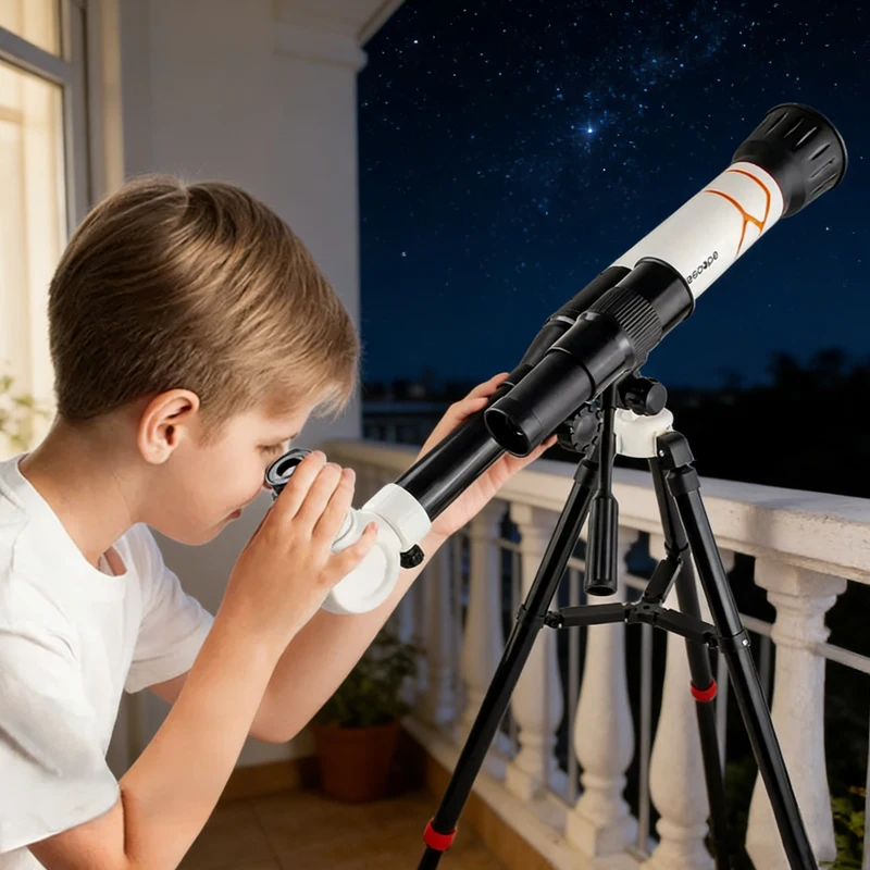 Kid's Telescopes 40X Science E - Microscope Kids Science 评论和价格