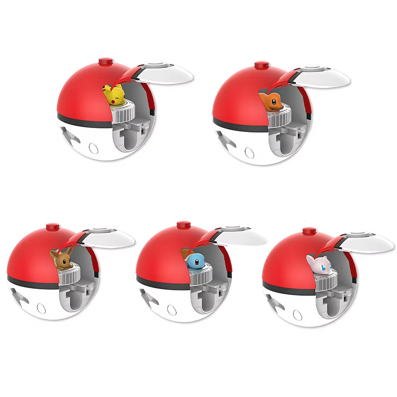 5pcs Pokemon Rotating Top Toy  - Sandbox Play Set 评论和价格