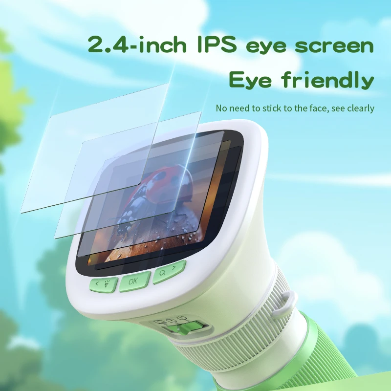 Kids Handheld Microscope with  - Microscope Kids Science 评论和价格