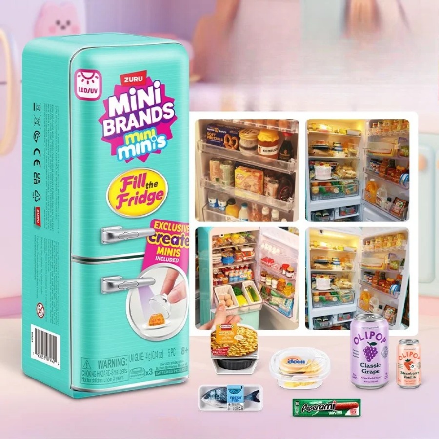 ZURU 5 Surprise Mini Fridge Ba - Sandbox Play Set 评论和价格