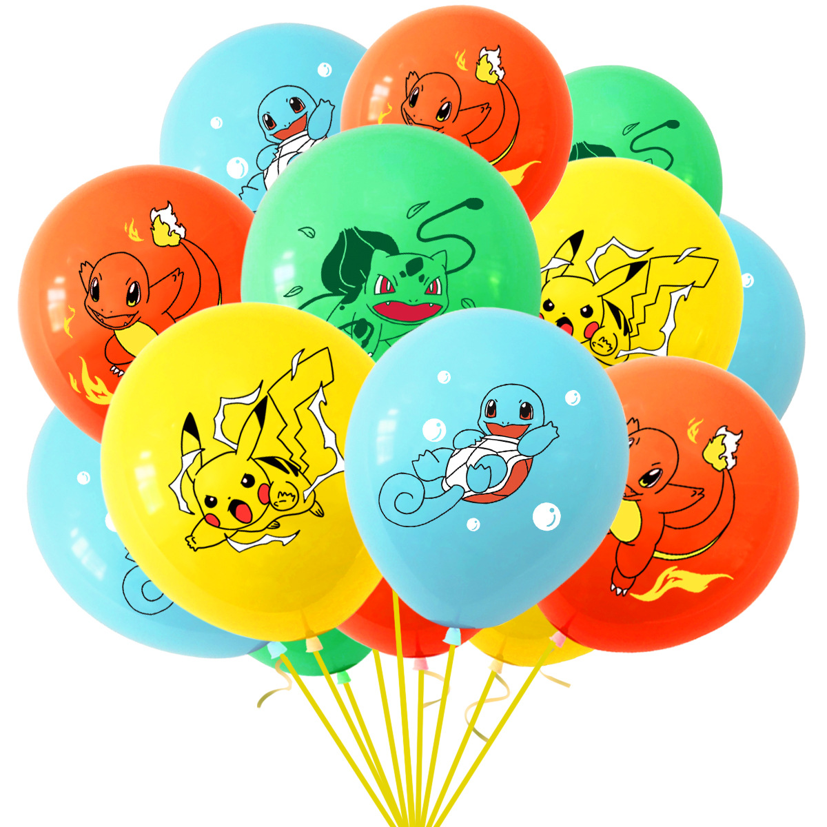 12pcs/set Pokemon Latex Balloo - Sandbox Play Set 评论和价格